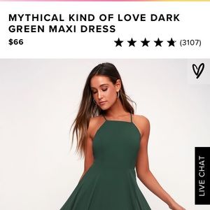 Lulu’s Maxi Dress Cross Back